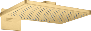 AXOR ShowerSolutions Głowica prysznicowa 460/3002 jest z ramieniem prysznicowym Złoty Optyczny Szczotkowany