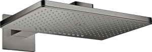 AXOR ShowerSolutions Głowica prysznicowa 460/3002 jest z ramieniem prysznicowym Czarny Chrom Polerowany