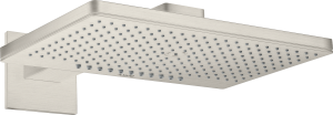 AXOR ShowerSolutions Głowica prysznicowa 460/3002 jest z ramieniem prysznicowym Stal Szlachetna Optyczna