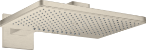 AXOR ShowerSolutions Głowica prysznicowa 460/3002 jest z ramieniem prysznicowym Nikiel Szczotkowany