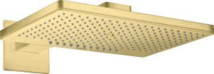 AXOR ShowerSolutions Głowica prysznicowa 460/3002 jest z ramieniem prysznicowym Mosiądz Szczotkowany