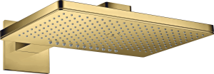 AXOR ShowerSolutions Głowica prysznicowa 460/3002 jest z ramieniem prysznicowym Złoty Optyczny Polerowany