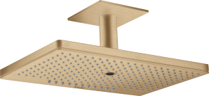 AXOR ShowerSolutions Głowica prysznicowa 460 / 300 3jet z przyłączem sufitowym Brąz Szczotkowany
