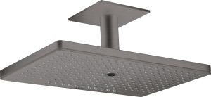 AXOR ShowerSolutions Głowica prysznicowa 460 / 300 3jet z przyłączem sufitowym Czarny Chrom Szczotkowany