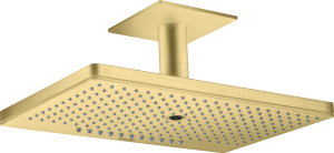 AXOR ShowerSolutions Głowica prysznicowa 460 / 300 3jet z przyłączem sufitowym Mosiądz Szczotkowany