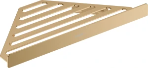 ADDSTORIS PÓŁKA NAROŻNA BRĄZ SZCZOTKOWANY HANSGROHE