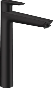 Hansgrohe Bateria umywalkowa wysoka stojąca bez korka Talis E 240 czarny