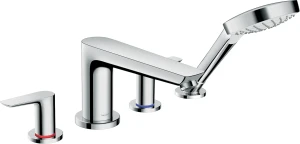 BATERIA WANNOWA 4-OTW. TALIS E  HANSGROHE
