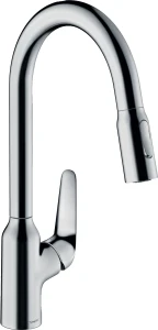 BATERIA ZLEWOZMYWAKOWA .JEDNOOTWOROWA  FOCUS M42 220 Z SBOX CHROM HANSGROHE