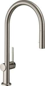BATERIA ZLEW. STOJ. 210 TALIS M54 WYC. WYL. sBOX STAL HANSGROHE