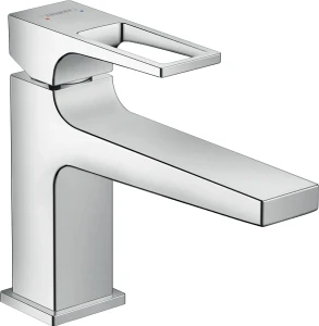 Hansgrohe Bateria umywalkowa dłuższa wylewka Metropol 100 Loop z korkiem