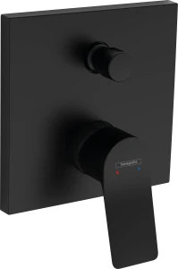 BATERIA WANNOWA P/T VIVENIS CZARNY MAT HANSGROHE