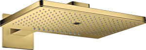 AXOR ShowerSolutions Głowica prysznicowa 460/300 3 jet z ramieniem prysznicowym Złoty Optyczny Polerowany