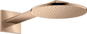 AXOR ShowerSolutions Głowica prysznicowa 250 1jet z ramieniem prysznicoywm Czerwone Złoto Polerowane