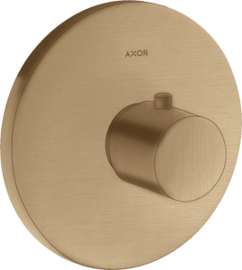 AXOR Uno Bateria termostatyczna HighFlow, montaż podtynkowy Brąz Szczotkowany