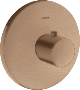 AXOR Uno Bateria termostatyczna HighFlow, montaż podtynkowy Czerwone Złoto Szczotkowane