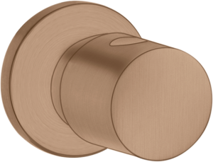 AXOR Uno Zawór odcinający podtynkowy Czerwone Złoto Szczotkowane