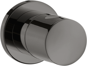 AXOR Uno Zawór odcinający podtynkowy Czarny Chrom Polerowany