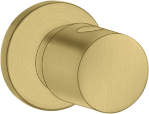 AXOR Uno Zawór odcinający podtynkowy Mosiądz Szczotkowany