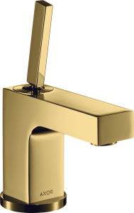 AXOR Citterio Jednouchwytowa bateria umywalkowa 80 Złoty Optyczny Polerowany