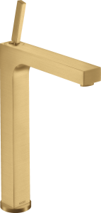 AXOR Citterio Jednouchwytowa bateria umywalkowa Jednouchwytowa bateria umywalkowa do misek umywalkowych, 280 mm Złoty Optyczny Szczotkowany
