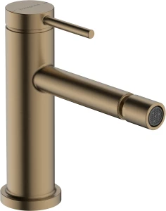 Hansgrohe Bateria bidetowa stojąca Tecturis S brąz szczotkowany z korkiem
