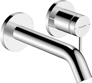 BATERIA UMYWALKOWA ŚCIENNA EL. ZEW. TECTURIS S 16,5CM CHROM HANSGROHE