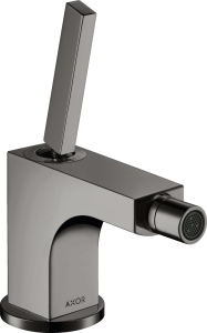 AXOR Citterio Jednouchwytowa bateria bidetowa Czarny Chrom Polerowany