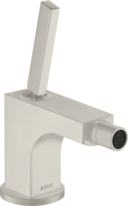 AXOR Citterio Jednouchwytowa bateria bidetowa Stal Szlachetna Optyczna