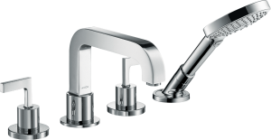 AXOR Citterio 4-otworowa bateria na brzeg wanny Chrom