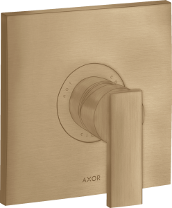 AXOR Citterio Jednouchwytowa bateria prysznicowa podtynkowa Brąz Szczotkowany