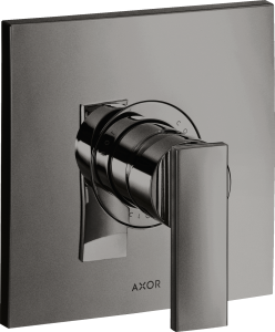 AXOR Citterio Jednouchwytowa bateria prysznicowa podtynkowa Czarny Chrom Polerowany