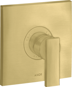 AXOR Citterio Jednouchwytowa bateria prysznicowa podtynkowa Mosiądz Szczotkowany