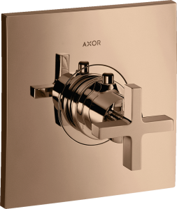 AXOR Citterio Bateria termostatyczna, montaż podtynkowy Czerwone Złoto Polerowane