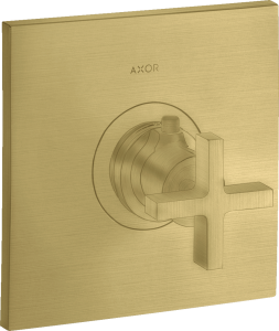 AXOR Citterio Bateria termostatyczna, montaż podtynkowy Mosiądz Szczotkowany