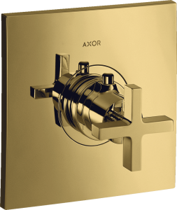 AXOR Citterio Bateria termostatyczna, montaż podtynkowy Złoty Optyczny Polerowany