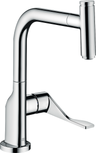 AXOR Citterio Jednouchwytowa bateria kuchenna 230 z wyciąganą wylewką Eco Chrom