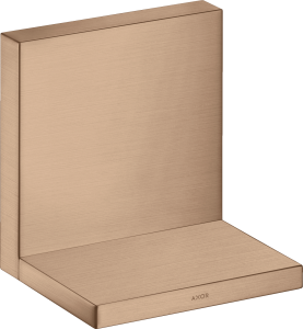 AXOR ShowerSolutions Półka 120/120 Czerwone Złoto Szczotkowane