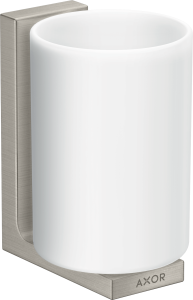 AXOR Universal Rectangular Kubek na szczoteczki do zębów Stal Szlachetna Optyczna