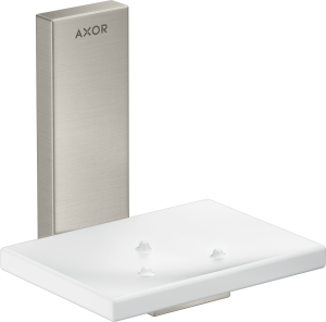 AXOR Universal Rectangular Mydelniczka Stal Szlachetna Optyczna