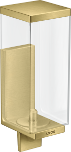 AXOR Universal Rectangular Dozownik mydła w płynie Mosiądz Szczotkowany