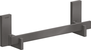 AXOR Universal Rectangular Uchwyt Czarny Chrom Szczotkowany
