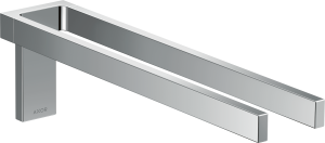 AXOR Universal Rectangular Podwójny wieszak na ręcznik Chrom