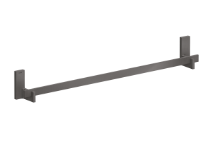 AXOR Universal Rectangular Wieszak na ręcznik kąpielowy 800 mm Czarny Chrom Szczotkowany