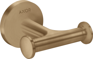 AXOR Universal Circular Podwójny wieszak na ręcznik Brąz Szczotkowany