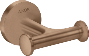 AXOR Universal Circular Podwójny wieszak na ręcznik Czerwone Złoto Szczotkowane