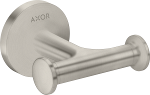 AXOR Universal Circular Podwójny wieszak na ręcznik Stal Szlachetna Optyczna