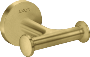 AXOR Universal Circular Podwójny wieszak na ręcznik Mosiądz Szczotkowany