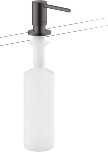 AXOR Uno Dozownik mydła/ płynu Czarny Chrom Szczotkowany