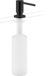 AXOR Uno Dozownik mydła/ płynu Czarny Matowy